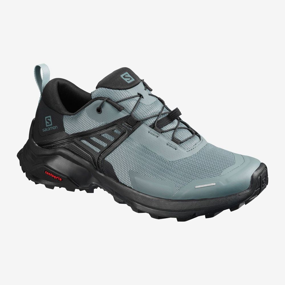 Chaussures De Trail Running Salomon Femme Bleu - Salomon X RAISE - France (2963-YDJSW)